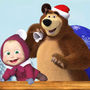 Новогоднее шоу Маша и Медведь. Очень детективная история