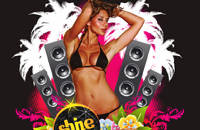 Shine! Black party!