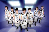 Red Poppy Percussion Ladies (Шоу китайских барабанщиц)